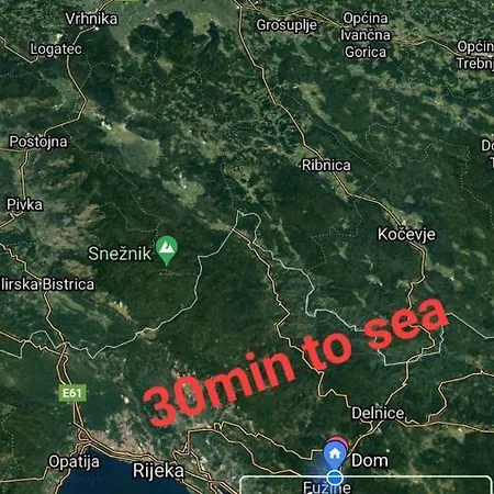 Luksuzna Kuca Za Odmor Rina Vila Fuzine